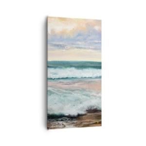 Cuadro sobre lienzo - Impresión de Imagen - Aquí suavizarás tu alma - 65x120 cm