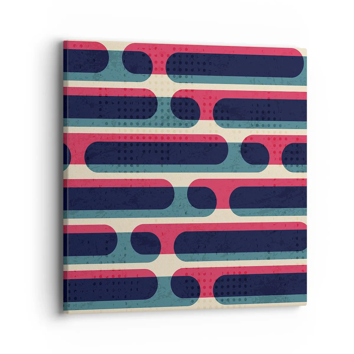 Cuadro sobre lienzo - Impresión de Imagen - Profundidad y relieve - 40x40 cm