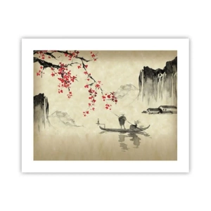 Póster - En el país de los cerezos en flor - 50x40 cm