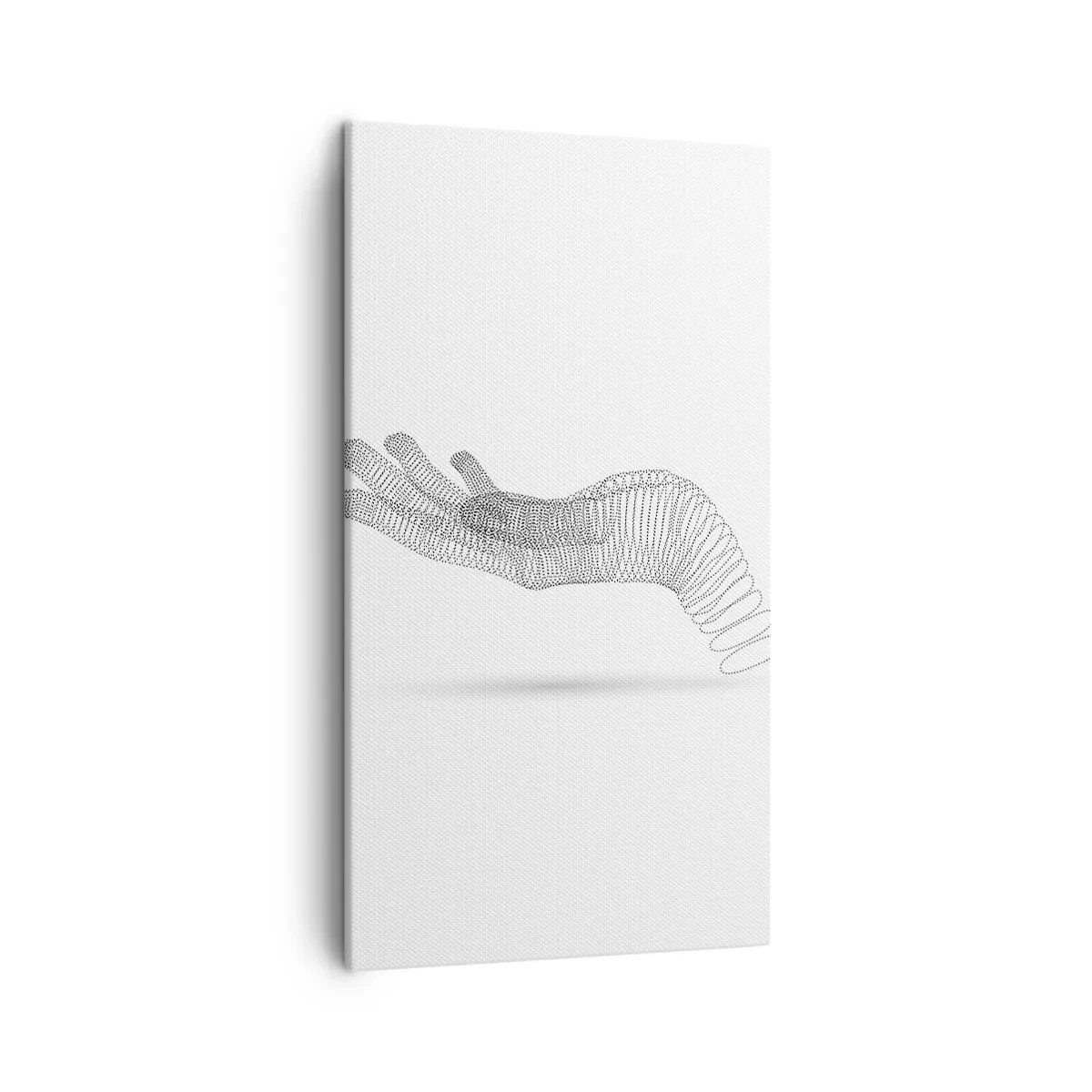 Cuadro sobre lienzo - Impresión de Imagen - Mano elástica - 45x80 cm