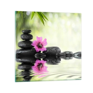 Cuadro sobre vidrio - Impresiones sobre Vidrio - Tiempo para el alma - 30x30 cm