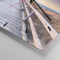 Esfera sin numeración, con rayas