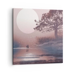 Cuadro sobre lienzo - Impresión de Imagen - Rarezas nocturnas - 60x60 cm