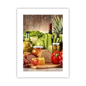 Póster - La mesa está lista - 30x40 cm