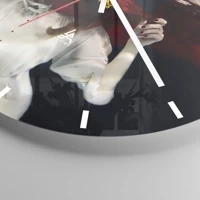 Esfera sin numeración, con rayas