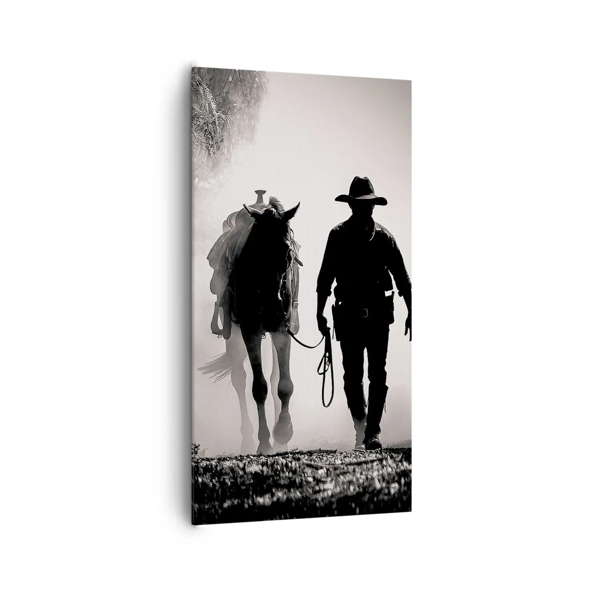 Cuadro sobre lienzo - Impresión de Imagen - La mañana de Texas - 65x120 cm