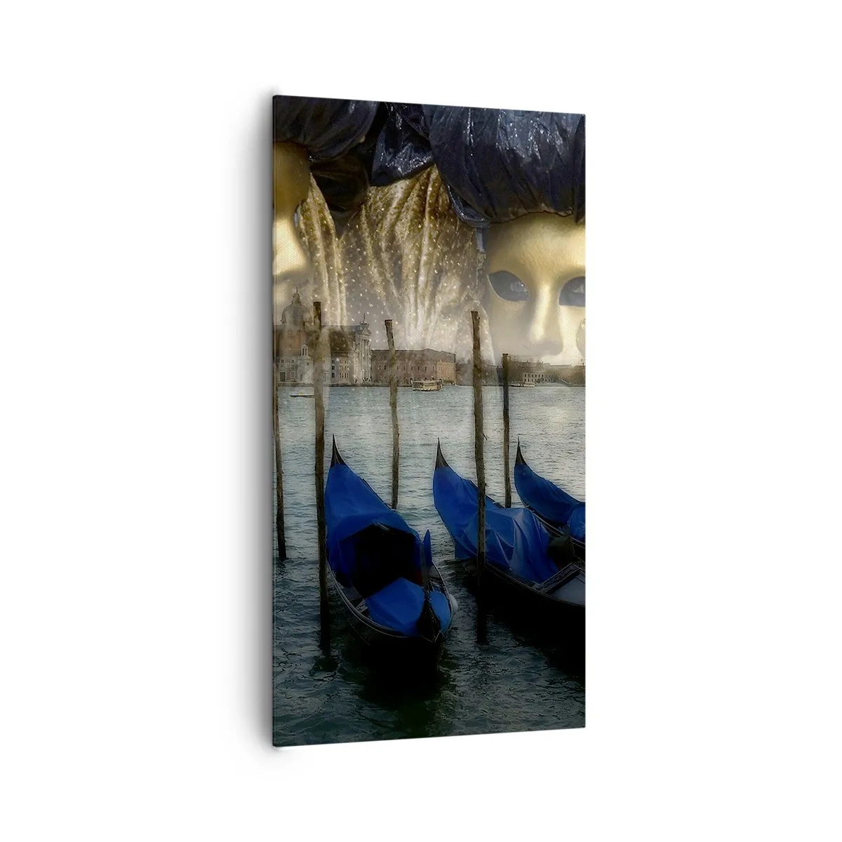 Cuadro sobre lienzo - Impresión de Imagen - El tiempo de carnaval ha comenzado - 65x120 cm