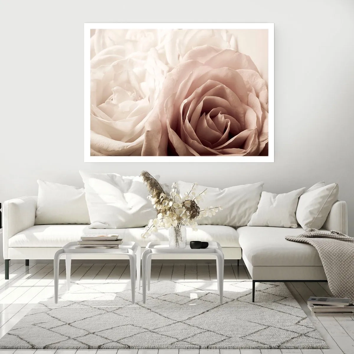 Póster - En el corazón de una rosa - 91x61 cm