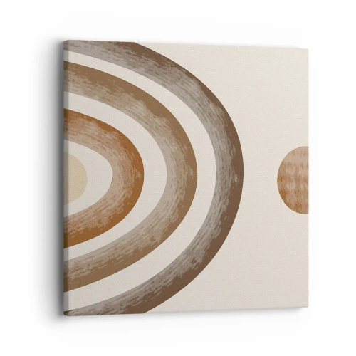 Cuadro sobre lienzo - Impresión de Imagen - En otro mundo - 40x40 cm