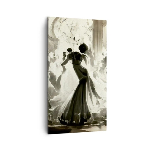 Cuadro sobre lienzo - Impresión de Imagen - Gran mascarada - 45x80 cm