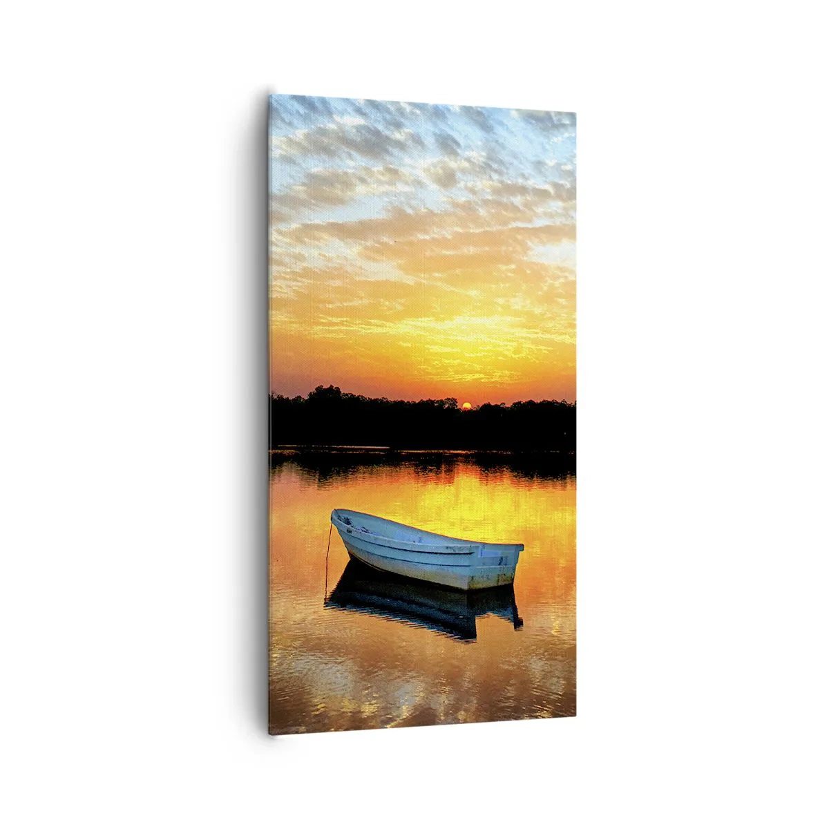 Cuadro sobre lienzo - Impresión de Imagen - Mirar, escuchar, meditar - 65x120 cm