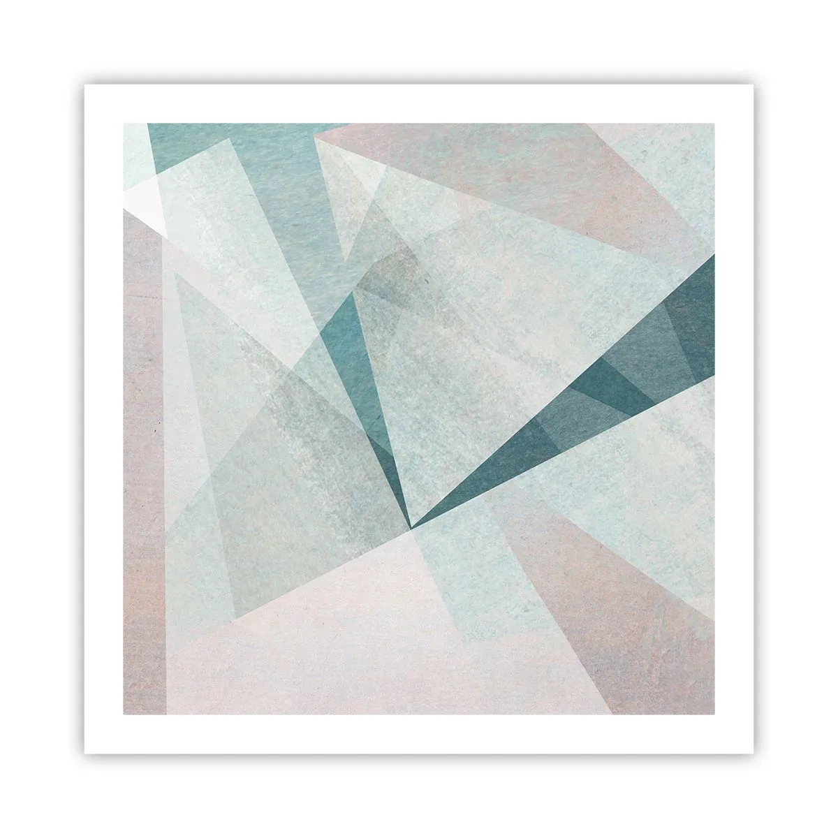 Póster - Tranquilo pero dinámico - 60x60 cm