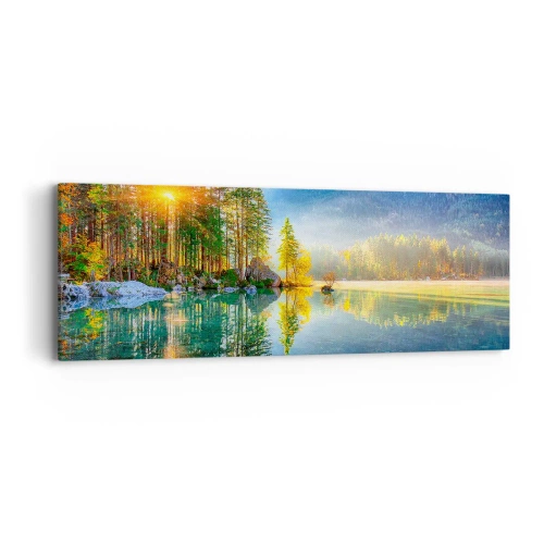 Cuadro sobre lienzo - Impresión de Imagen - Majestuosidad y dulzura - 90x30 cm