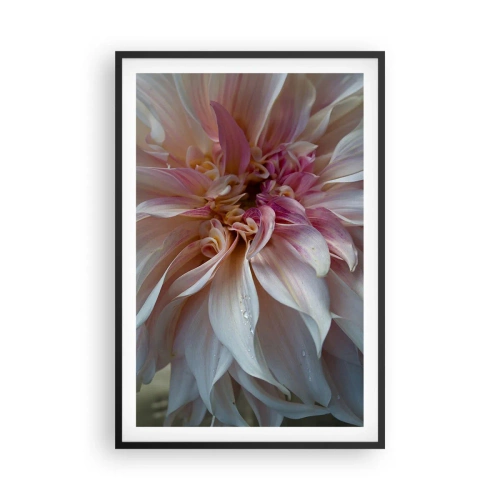 Póster en marco negro - Frescura floreciente - 61x91 cm