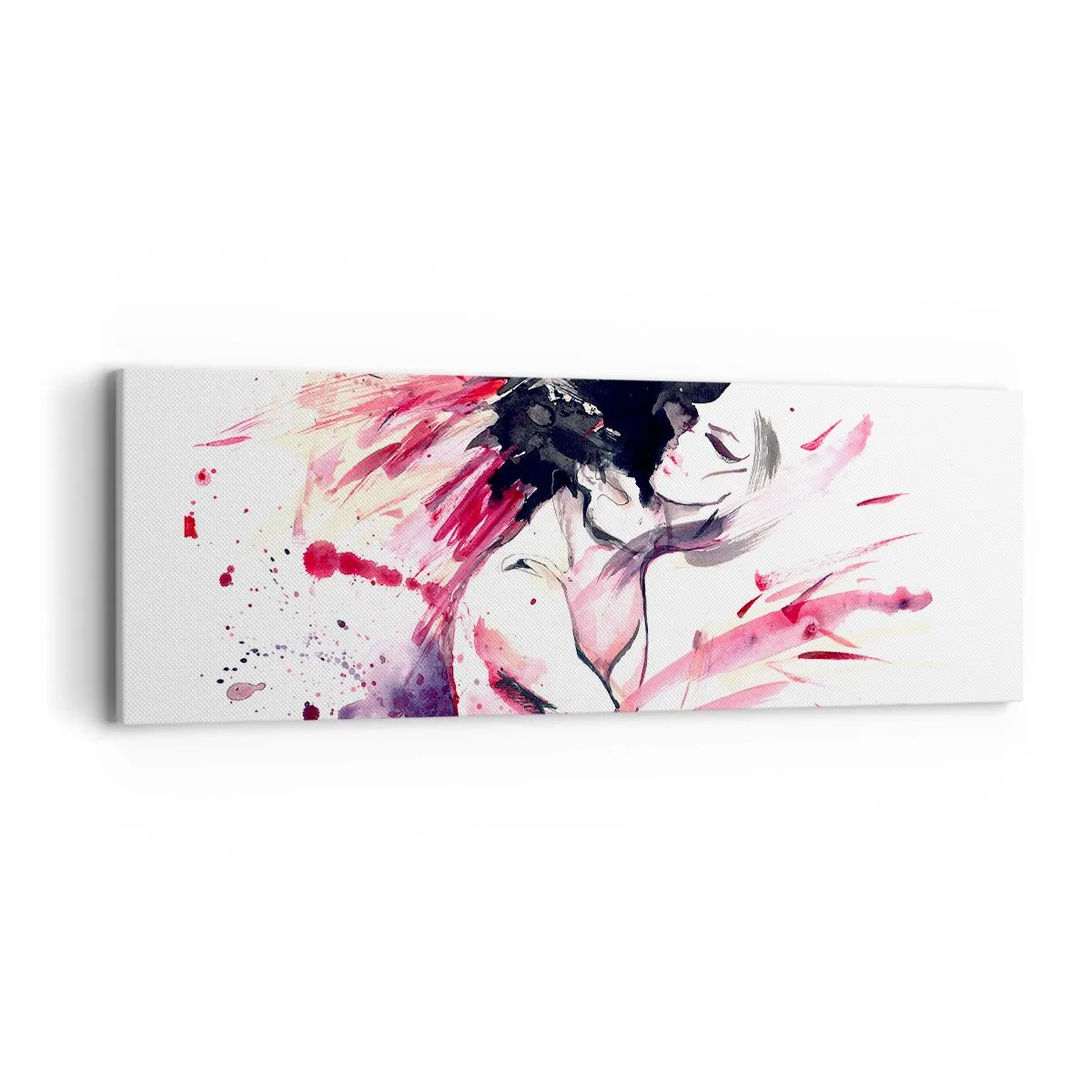 Cuadro sobre lienzo - Impresión de Imagen - La plenitud del amor - 90x30 cm