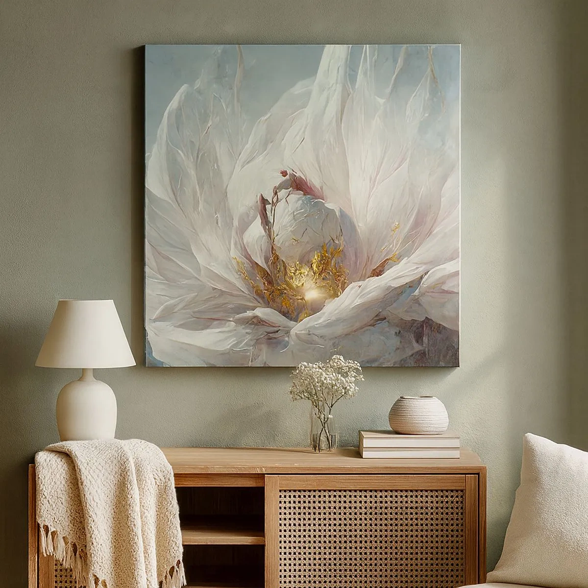 Cuadro sobre lienzo - Impresión de Imagen - Florece una vez cada cien años - 30x30 cm