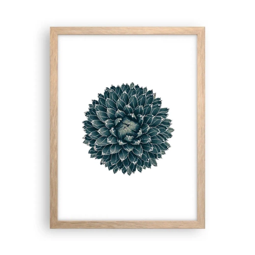 Póster en marco roble claro - Estrella del desierto - 30x40 cm