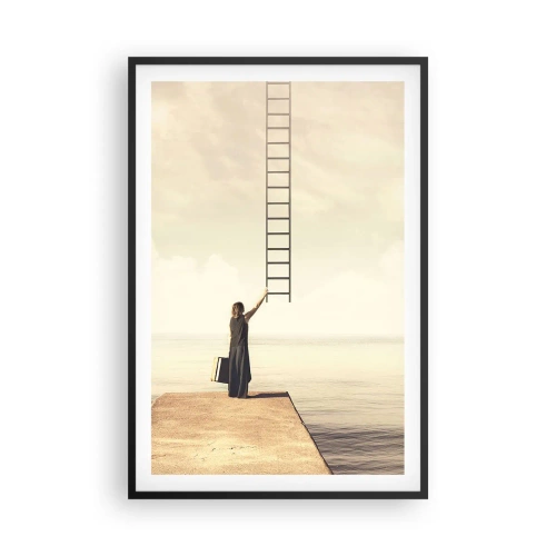 Póster en marco negro - Un viaje mágico - 61x91 cm