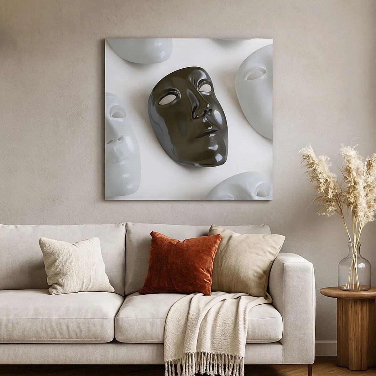 Cuadro sobre lienzo - Impresión de Imagen - ¿Cómo destacar? - 30x30 cm