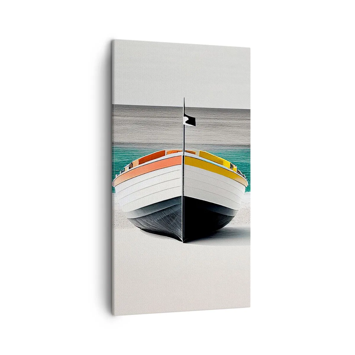 Cuadro sobre lienzo - Impresión de Imagen - En su lugar exacto - 45x80 cm