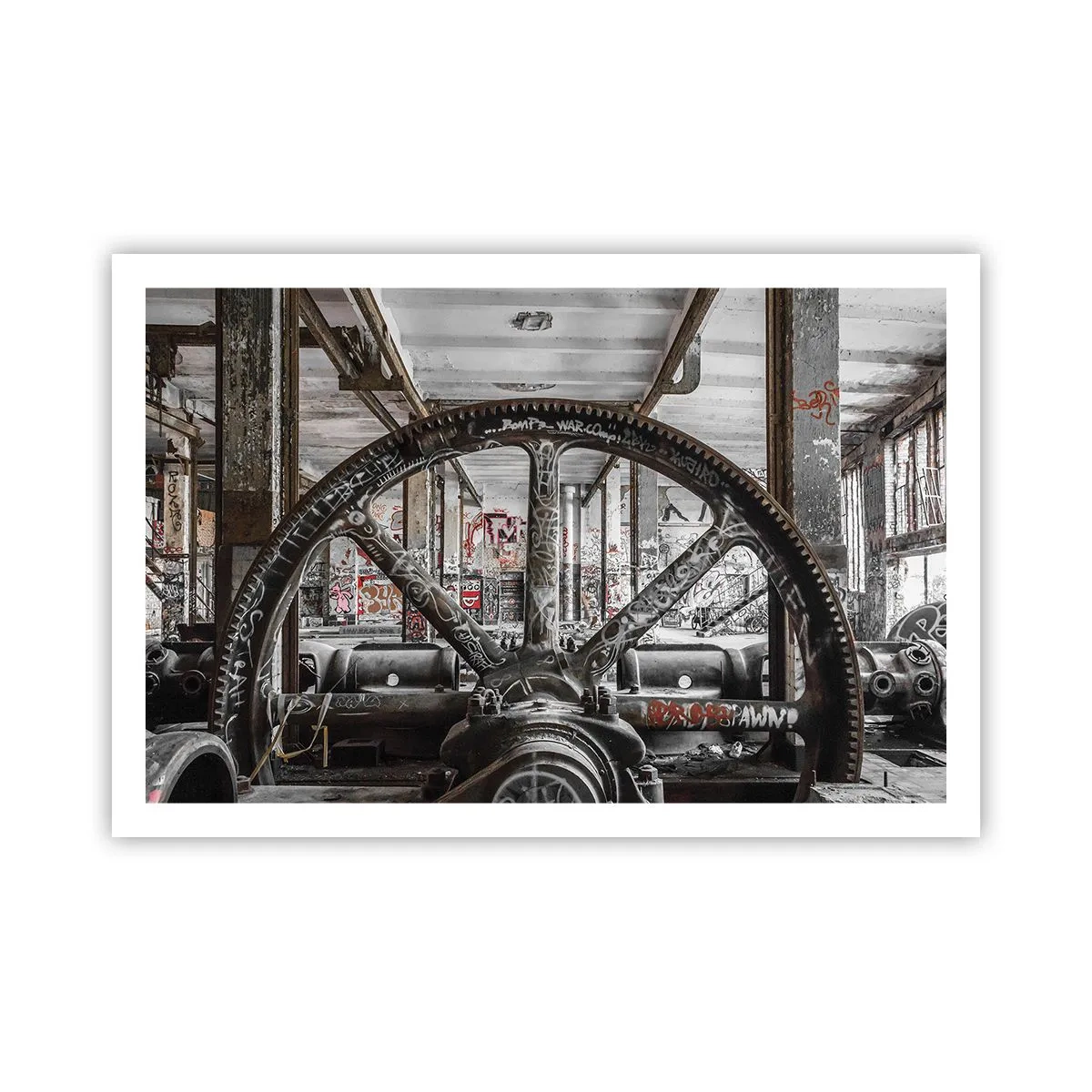 Póster - La vida secreta de una fábrica - 91x61 cm