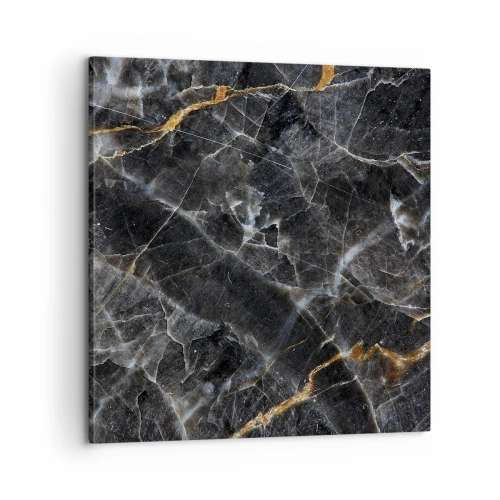 Cuadro sobre lienzo - Impresión de Imagen - La vida interior de la piedra - 60x60 cm