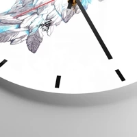 Esfera sin numeración, con rayas