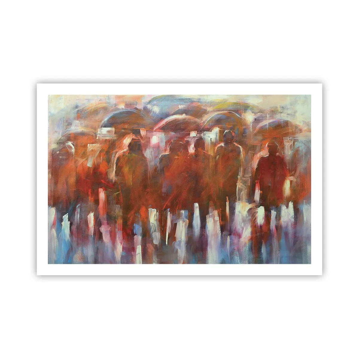 Póster - Iguales entre la niebla - 91x61 cm