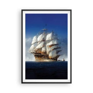 Póster en marco negro - La gran gloria - 61x91 cm