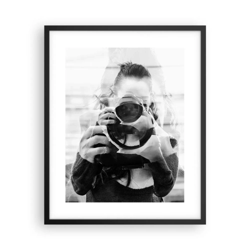 Póster en marco negro - Creador y creación - 40x50 cm