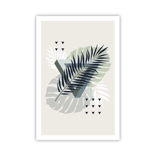 Póster - Naturaleza y geometría - 61x91 cm