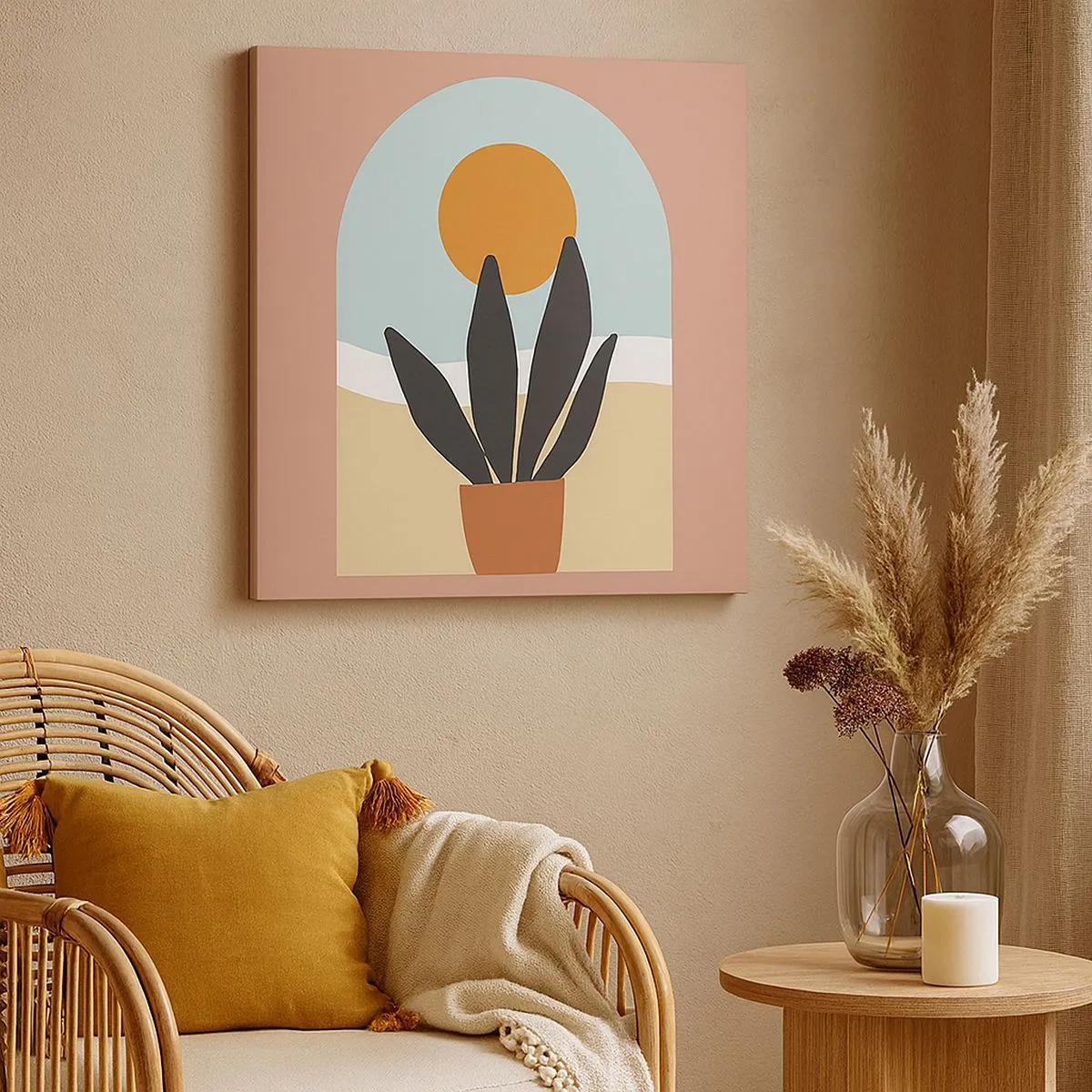 Cuadro sobre lienzo - Impresión de Imagen - Pequeñas alegrías - 30x30 cm