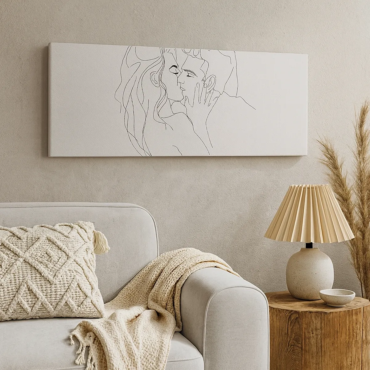 Cuadro sobre lienzo - Impresión de Imagen - Alineados - 30x30 cm