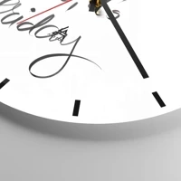 Esfera sin numeración, con rayas