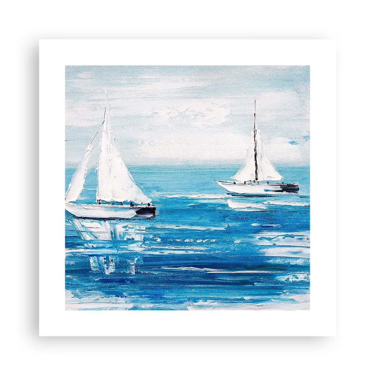 Póster - Con un amigo a tu lado - 40x40 cm