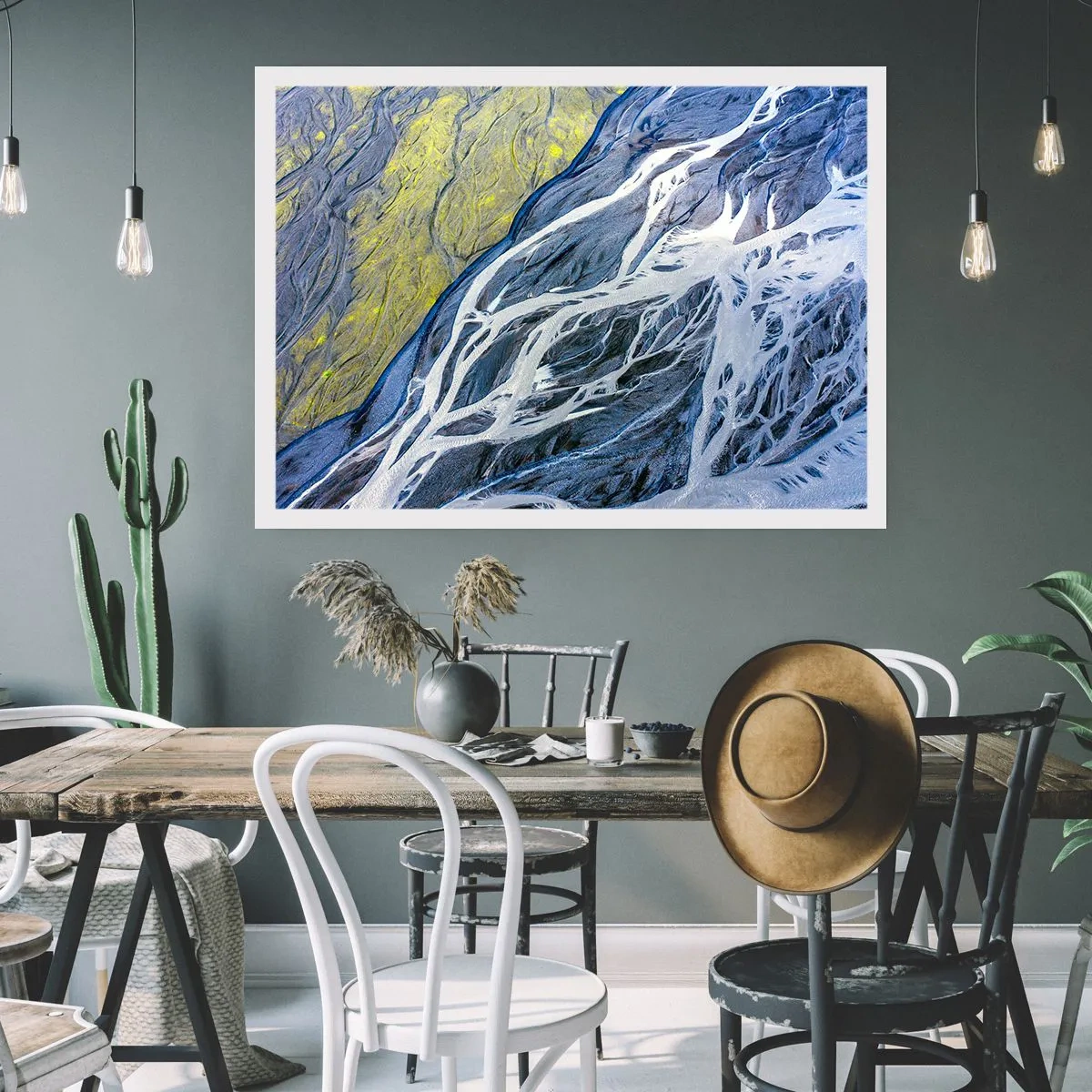 Póster - Las pinturas rupestres de la naturaleza - 91x61 cm