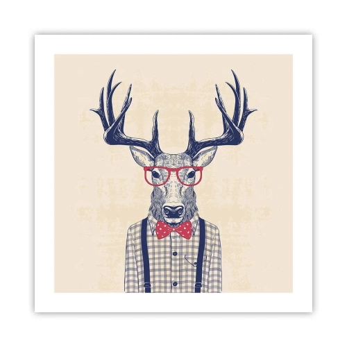 Póster - Una extravagancia lúdica - 50x50 cm