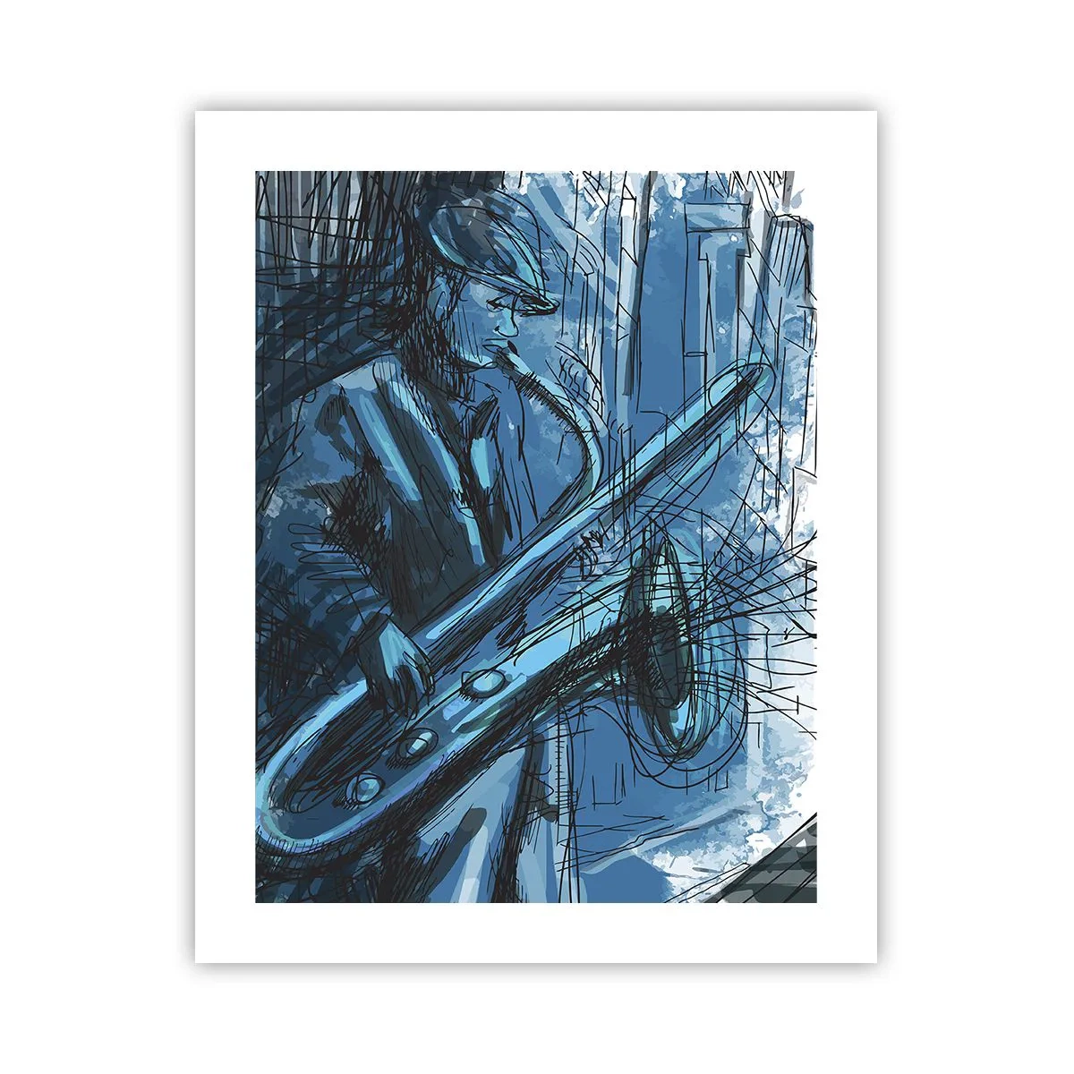 Póster - Rapsodia urbana - 40x50 cm