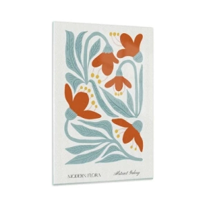 Cuadro sobre vidrio - Impresiones sobre Vidrio - Hacia la tierra, hacia el sol - 80x120 cm