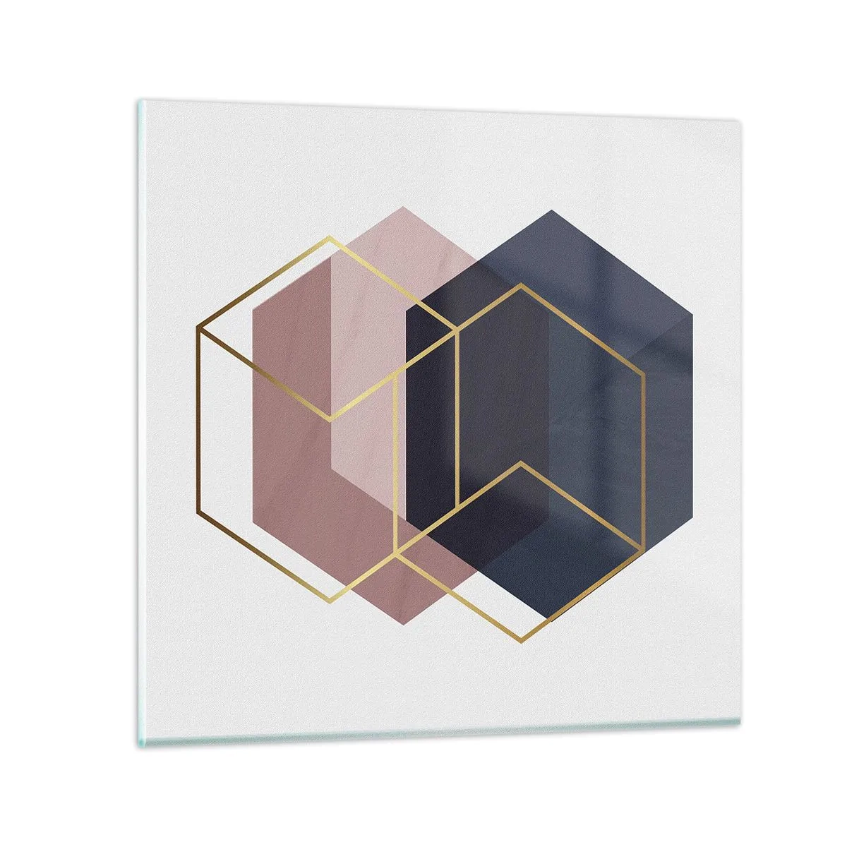 Cuadro sobre vidrio - Impresiones sobre Vidrio - El poder de la sencillez - 50x50 cm