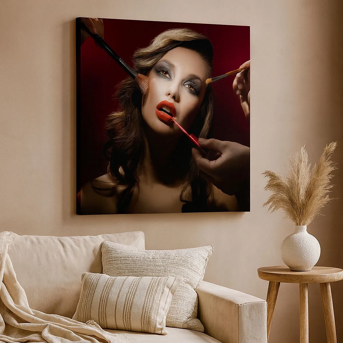 Cuadro sobre lienzo - Impresión de Imagen - Hermoso y de ensueño - 30x30 cm