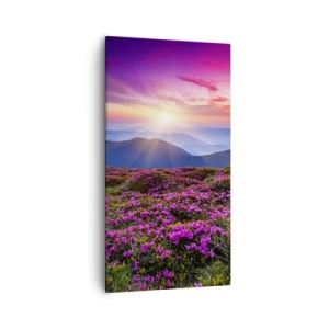 Cuadro sobre lienzo - Impresión de Imagen - Dulce aroma a frescura - 55x100 cm