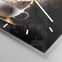 Esfera sin numeración, con rayas