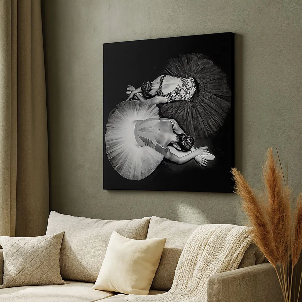 Cuadro sobre lienzo - Impresión de Imagen - Yin y yang: el equilibrio perfecto - 30x30 cm