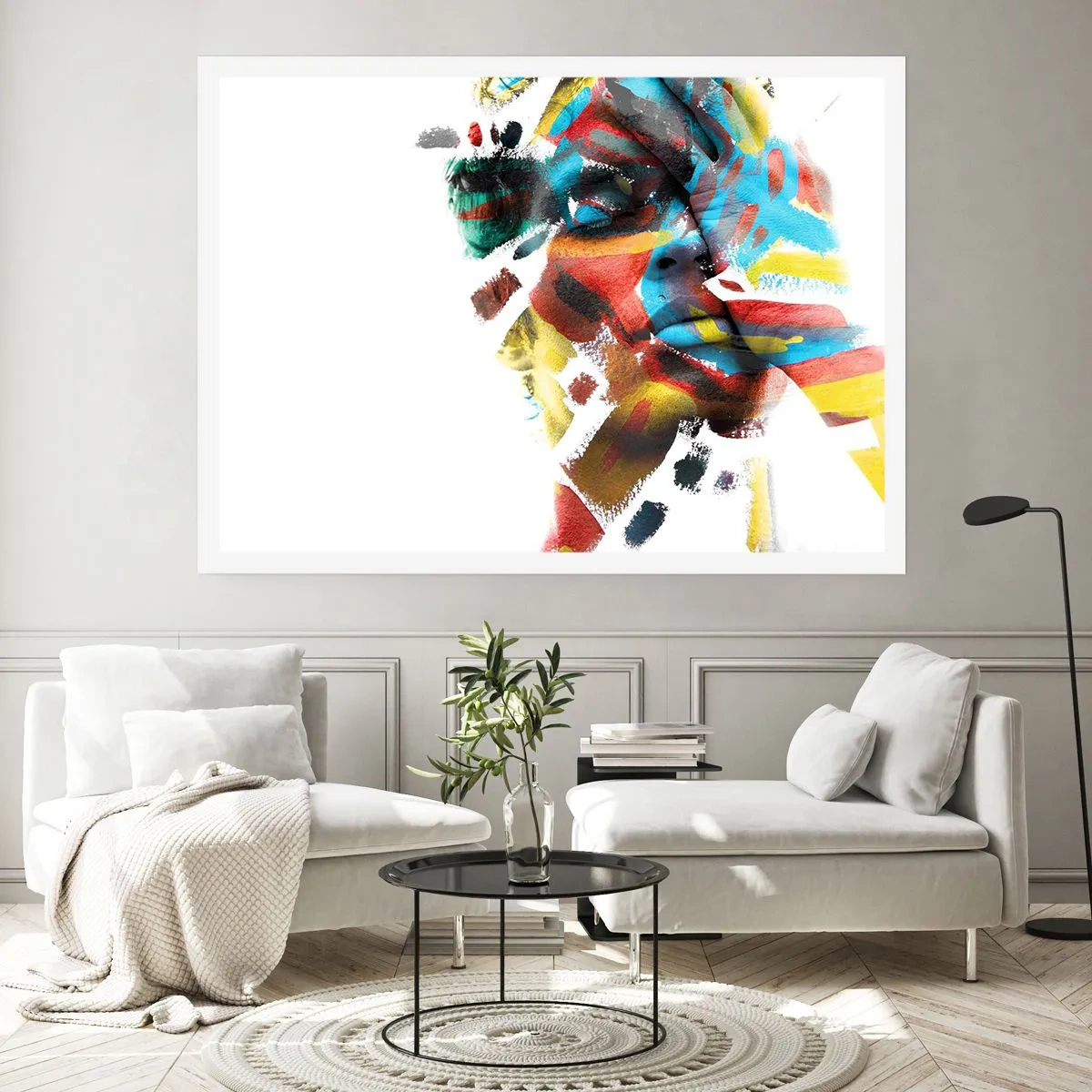 Póster - Una personalidad colorida - 50x40 cm