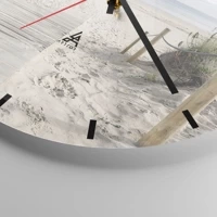 Esfera sin numeración, con rayas