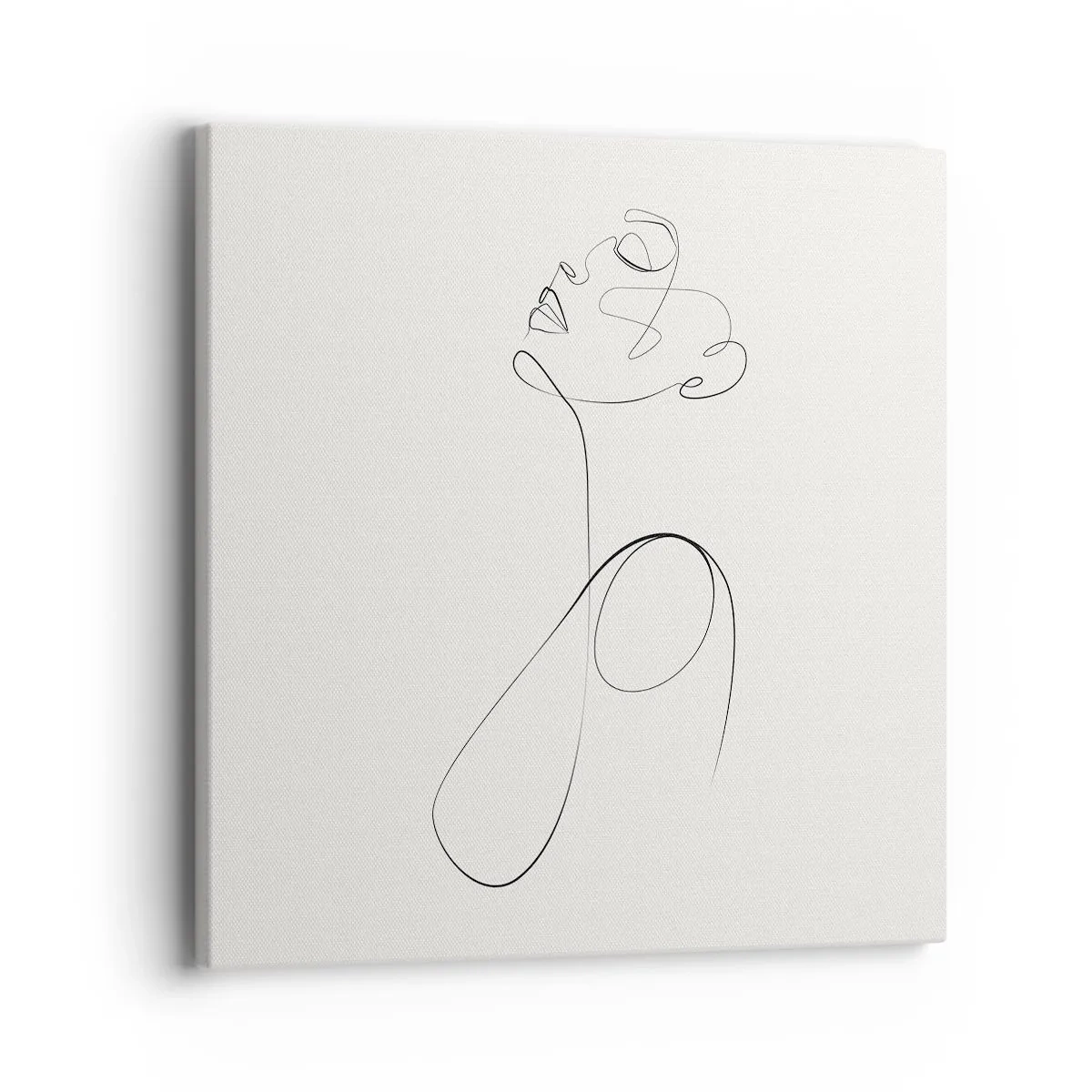 Cuadro sobre lienzo - Impresión de Imagen - En el bucle de los sueños - 40x40 cm