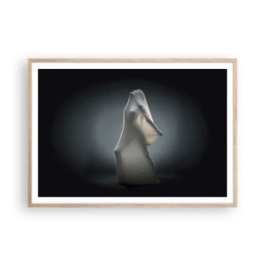 Póster en marco roble claro - Deseos ocultos - 100x70 cm