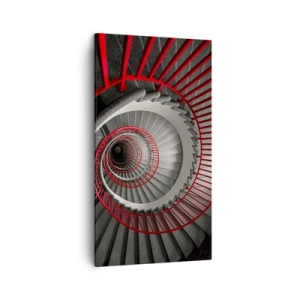 Cuadro sobre lienzo - Impresión de Imagen - Juegos arquitectónicos - 45x80 cm