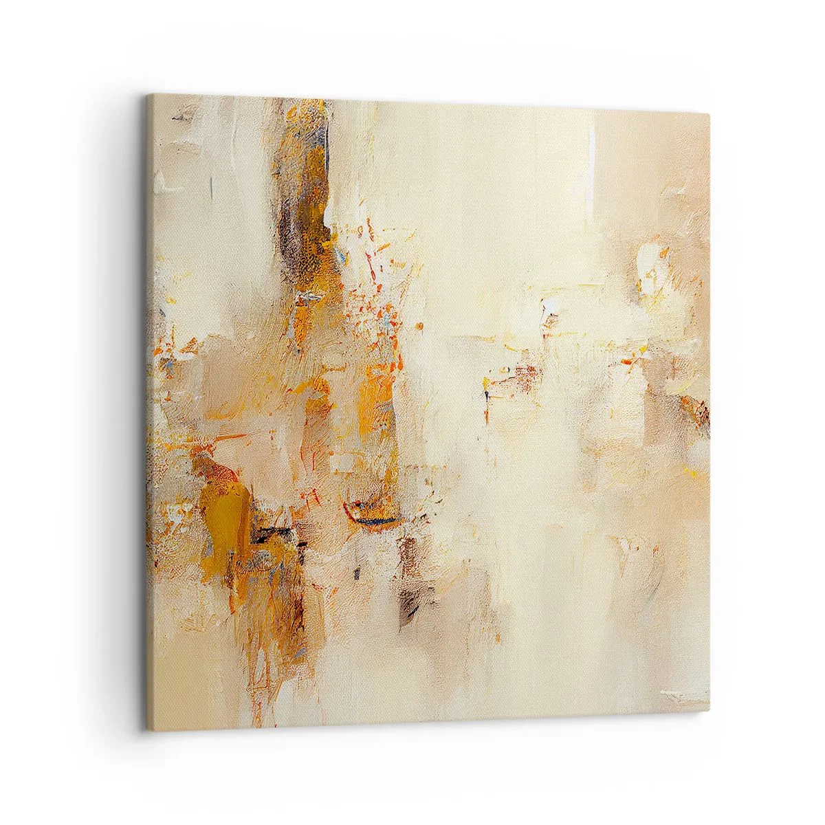 Cuadro sobre lienzo - Impresión de Imagen - El alma del ámbar - 50x50 cm